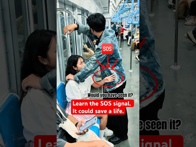 SOS on the Train… What Happened Next Was Unexpected #ONEMAN #UKsafety #SegnaleSOS #NotsignalErkannt