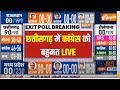 Chhattisgarh Exit Poll 2023 Live : छत्तीसगढ़ में कांग्रेस को सबसे ज्यादा सीटें..BJP को भारी नुकसान!