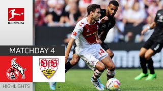 1. FC Köln — VfB Stuttgart 0-0 | Highlights | Matchday 4 – Bundesliga 2022/23