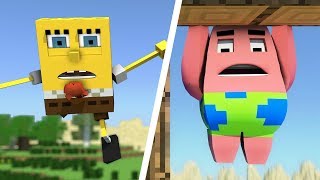 Spongebob in Minecraft Animations - All Episodes (1-4)