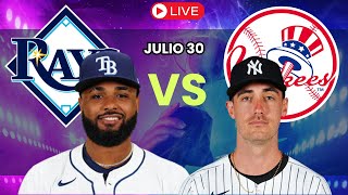 🔥 Rays vs Yankees EN VIVO – Juego 3 y Final desde el Yankee Stadium | Comentarios en Español ⚾🎙️