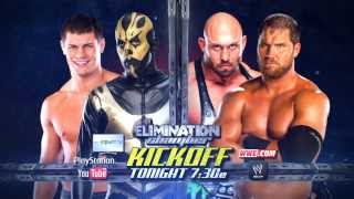 Image result for wwe elimination chamber 2014 match card
