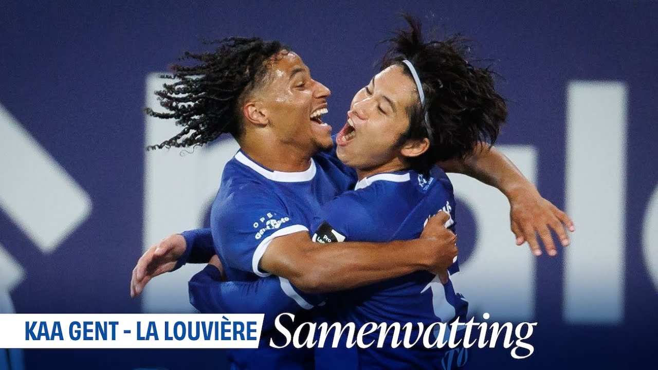 KAA Gent - La Louvière: 1-0