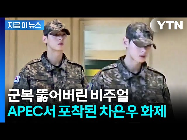 APEC韓國峰會驚見車銀優本人 軍裝照被瘋傳帥暈全網：在拍韓劇吧