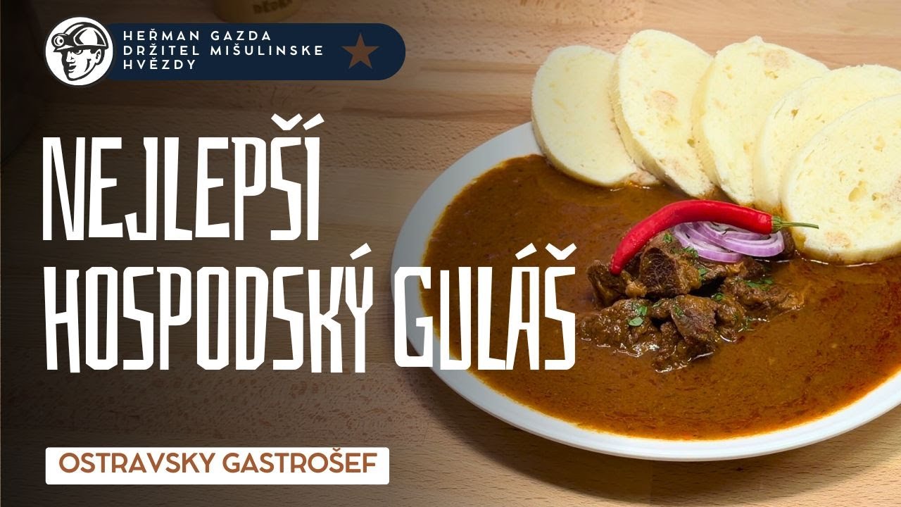 Jak uvařit nejlepší HOSPODSKÝ GULÁŠ? 🍺