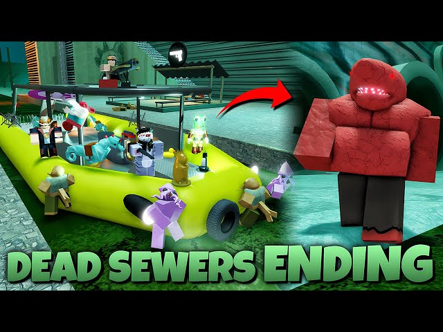 ENDING!! Survival Tapi di Selokan Bau & Lawan Boss HIU Mutasi 🤢🔥🤢 | Dead Sewers Indonesia