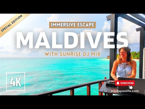 Special Edition Maldives 🌴 DJ Sunrise Mix & Virtual Island Escape | OZEN Life Maadhoo
