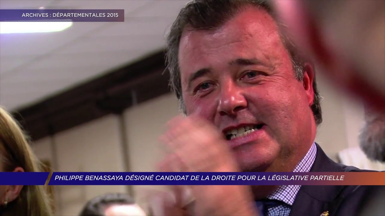 Philippe Benassaya désigné candidat de la droite pour les législatives partielles