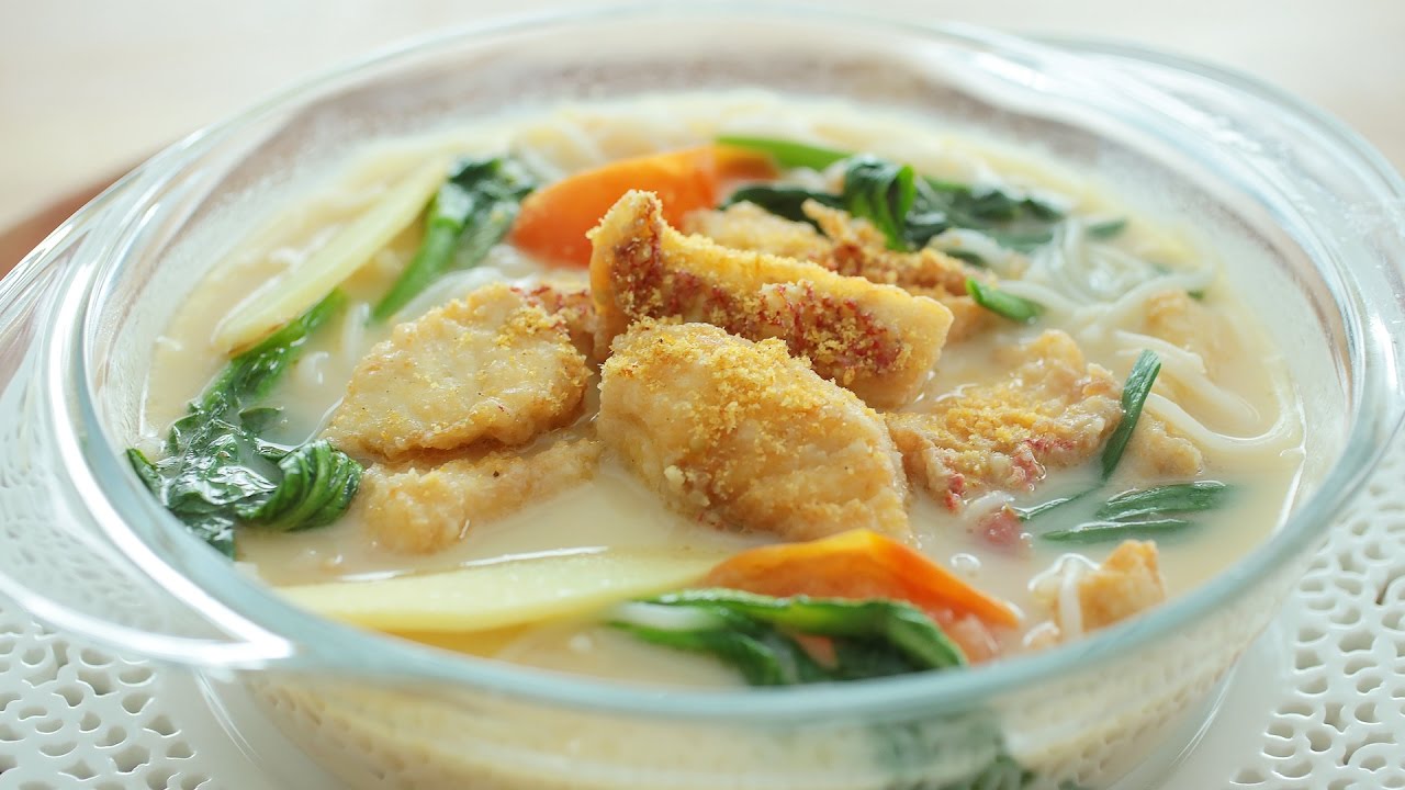 Рыбный суп из филе дори