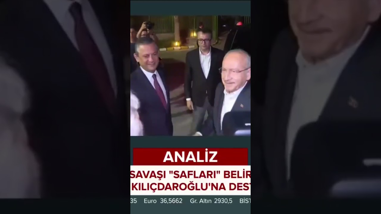 KILIÇDAROĞLU'NUN ÇAĞRISINA ÖZEL VE YAVAŞ'TAN DESTEK