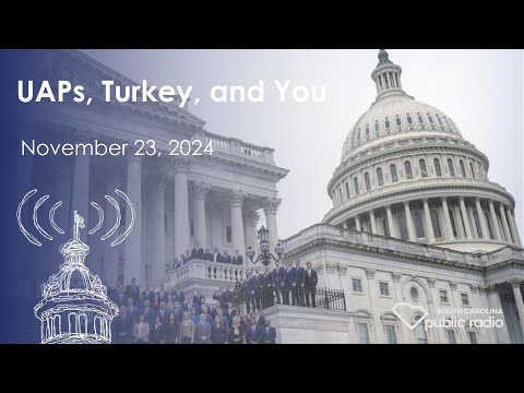 screenshot of youtube video titled UAPs, Turkey, and You  | South Carolina Lede