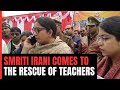What Smriti Irani Did When Retired Teachers In Amethi Complained About Unpaid Salaries