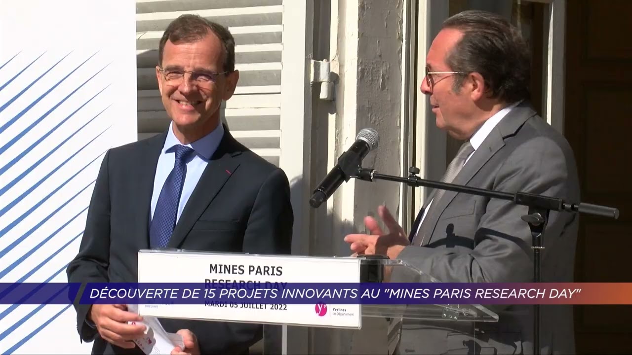 Yvelines | Découverte de 15 projets innovants au Mines Paris Research Day
