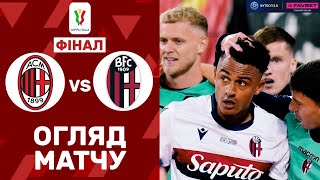 Мілан – Болонья. Кубок Італії, фінал / Огляд матчу