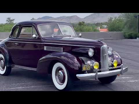 video 1939 LaSalle Series 50 Opera Coupe