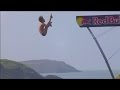 Spectacular win at Red Bull cliff diving -Exclusive visuals