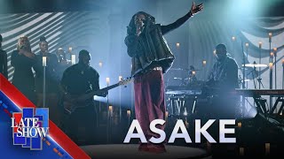 “Lonely At The Top” - Asake (LIVE on The Late Show)