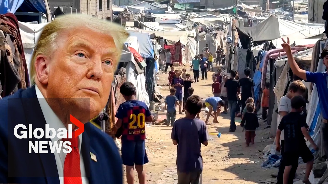 Mixed reaction in Gaza and Israel after Trump announces peace plan