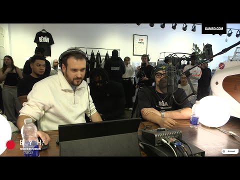 Damso x Blynk Session Studio à Montréal (Full Live | feat. @Matix974. )