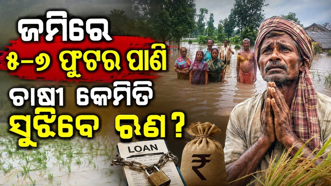 ଚାଷୀ କେମିତି ସୁଝିବେ ଋଣ? | Basudevpur Flood Crisis | 3rd Wave Submerges Thousands of Hectares