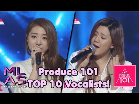 Produce 101 Top 10 Vocalists!