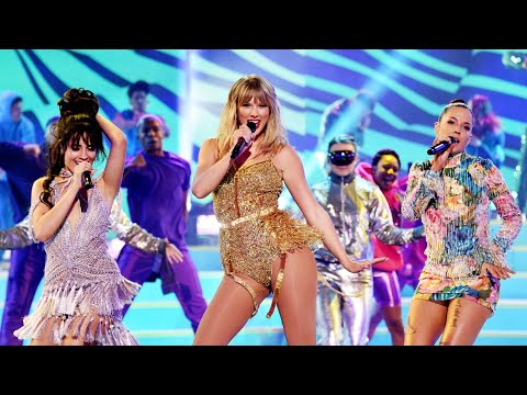 Taylor Swift, Halsey & Camila Cabello - Medley (Live on American Music Awards) 4K