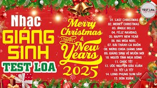 LIÊN KHÚC NHẠC GIÁNG SINH SÔI ĐỘNG TEST LOA 8D CỰC CHUẨN, LK Disco Noel Remix HAY NHẤT HIỆN NAY