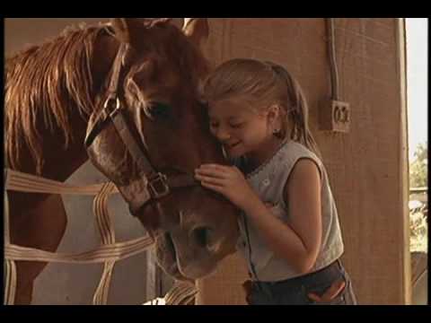 Sunny en haar paard Ginger'