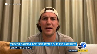 Former Dodgers pitcher Trevor Bauer settles sexual-assault lawsuit, lawyers say