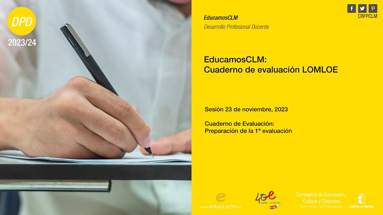 #CuadernoDeEvaluación - Preparación de la 1ª Evaluación (sesión 23/11/2023)