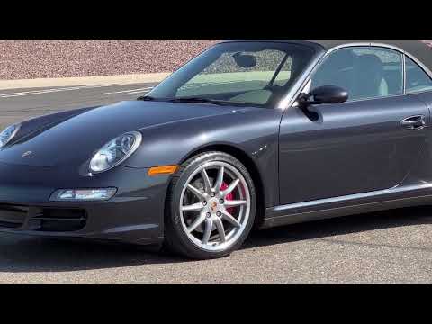 video 2008 Porsche 911 Carrera 4S Cabriolet 6-Speed