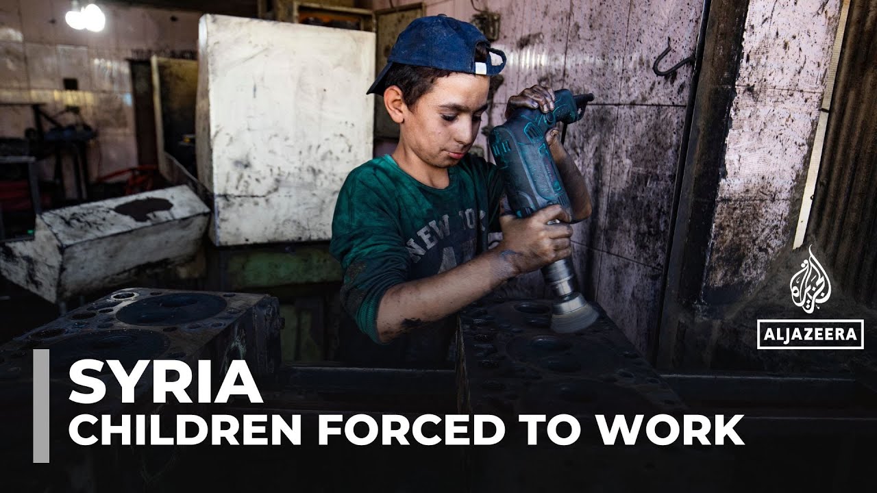 Millions of Syrian children forced to work as 14-year civil war devastates schools