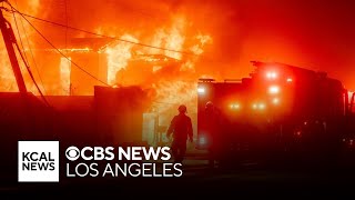 Palisades Fire burns as dangerous windstorm slams Southern California