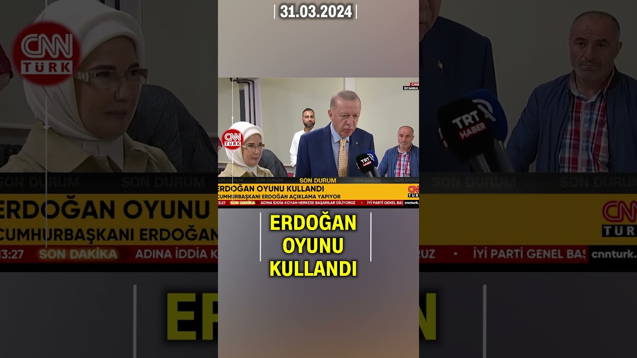 Cumhurbaşkanı Erdoğan Oyunu Kullandı! "Bu Seçim Yeni Bir Dönemin Başlangıcı"