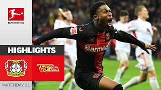 Bayer 04 Leverkusen — Union Berlin 4-0 | Highlights | Matchday 11 – Bundesliga 2023/24
