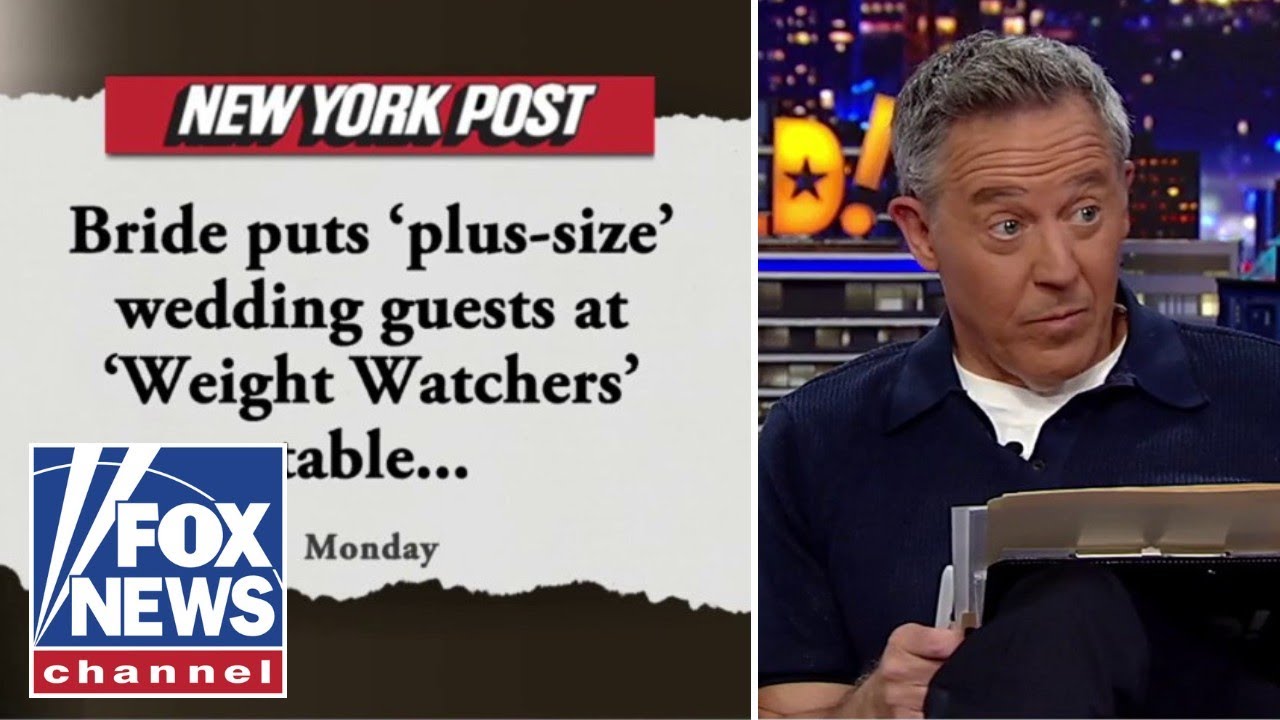 'Gutfeld!': ‘WEIGHT WATCHERS’ wedding table?