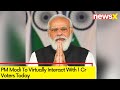 PM Modi To Virtually Interact With 1 Cr Voters Today | Interaction On Event Of National Voters Day