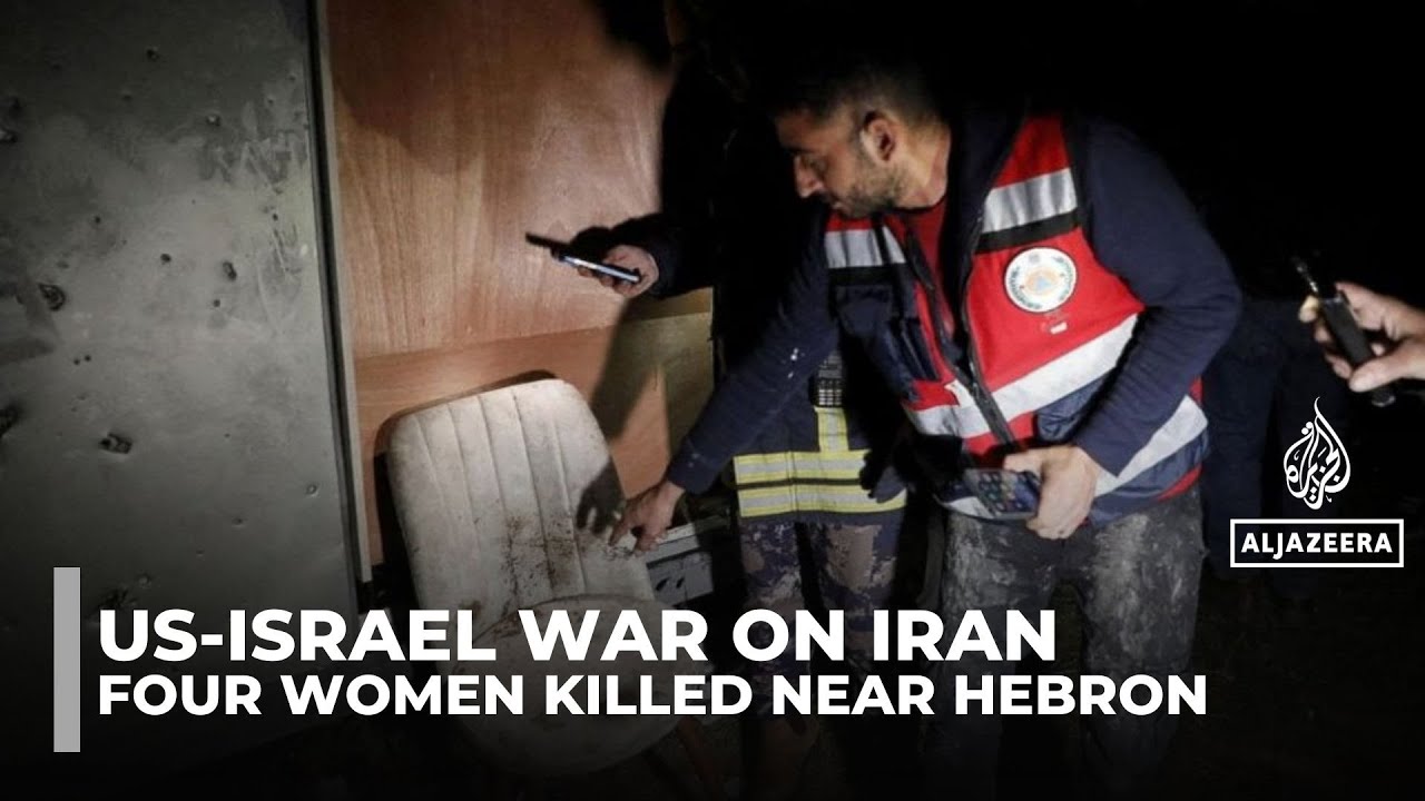 Four Palestinian women killed during Iranian missile attack in West Bank