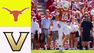 Texas Longhorns vs Vanderbilt Commodores FULL GAME HIGHLIGHTS | Nov 1, 2025 | NCAA Football Today