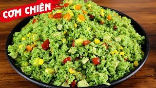 Cách nấu CƠM CHIÊN NGỌC BÍCH lạ mắt rất là ngon - Món Ăn Ngon