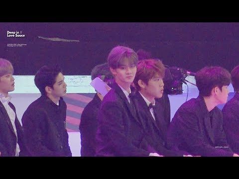 171201 MAMA 무브 묘한 분위기에 취해 감탄남발 중XD Focus.배진영 Bae Jinyoung