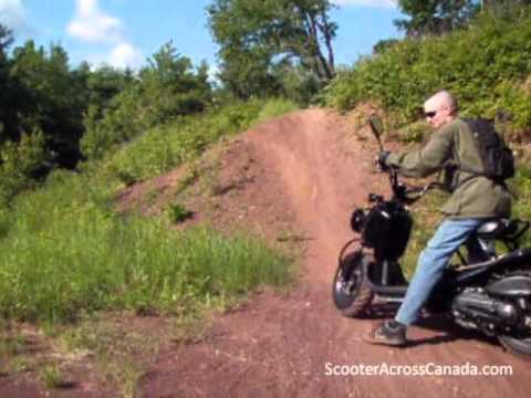 Honda ruckus road trip