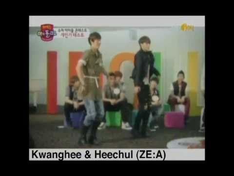 kpop idols imitating nu abo