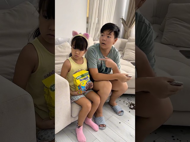 He tried to frame his sister 🥲😭 Thank you for 42 million 🥳 LeoNata family #shorts