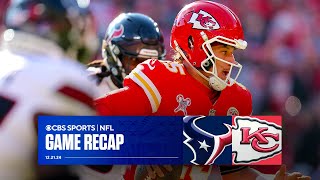 Chiefs DEFEAT Texans, inch closer to clinching 1-seed in AFC playoffs | Game Recap