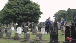 B-Roll - Cemetery Scene