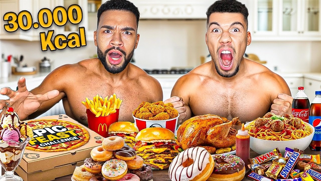 WER SCHAFFT MEHR KALORIEN IN 24 STUNDEN?!