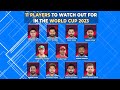 CWC 2023 | Experts & Fan Votes Decide 11 Players to Watch Out for