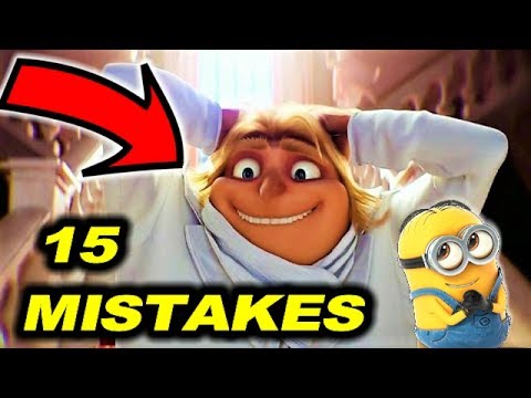 😂 DESPICABLE ME 3 - 15 MISTAKES + BONUS EASTER EGGS
