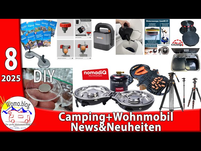 Camping und Wohnmobil News&Neuheiten 08/2025